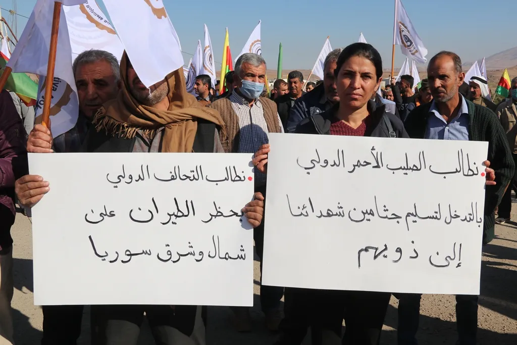 Xwepêşandarên Sêmalkayê bang li Xaça Sor a Navneteweyî kir