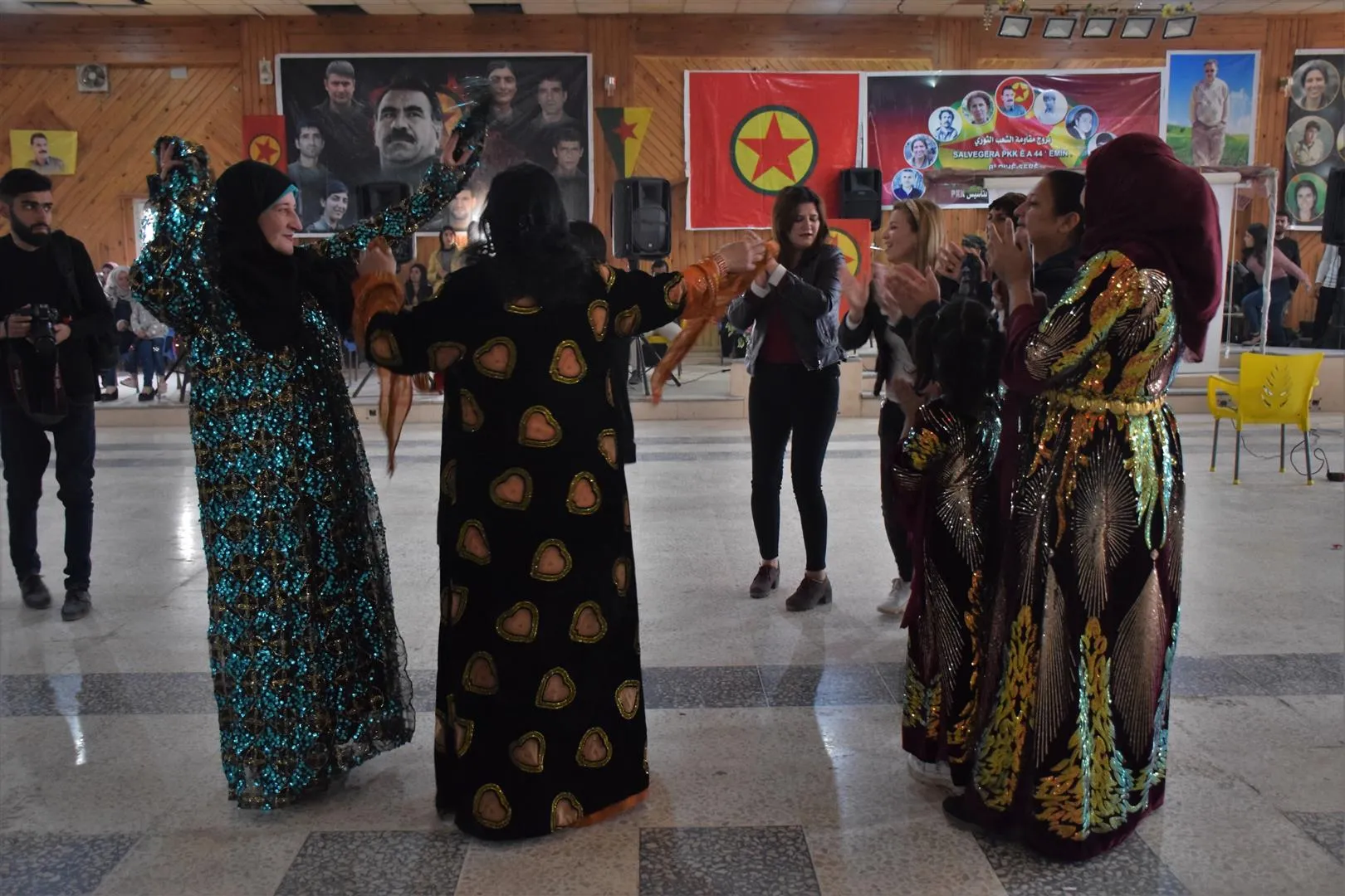 ​​​​​​​Salvegera damezirandina PKK'ê li kantonên Hesekê û Qamişlo hate pîrozkirin