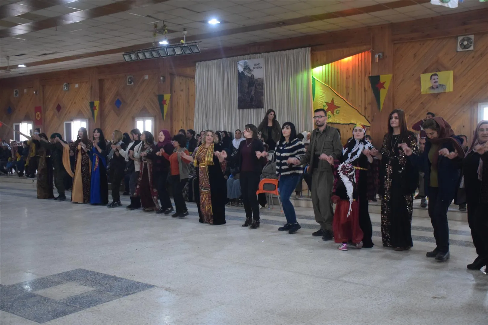 ​​​​​​​Salvegera damezirandina PKK'ê li kantonên Hesekê û Qamişlo hate pîrozkirin
