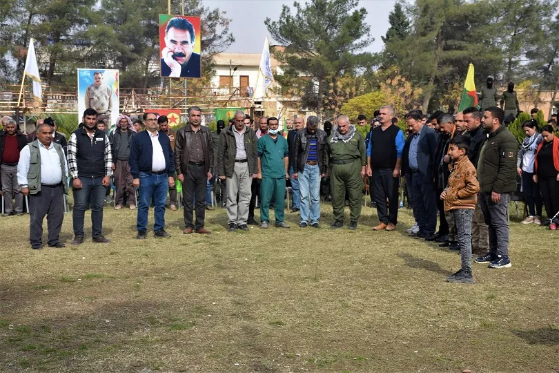 ​​​​​​​Salvegera damezirandina PKK'ê li kantonên Hesekê û Qamişlo hate pîrozkirin