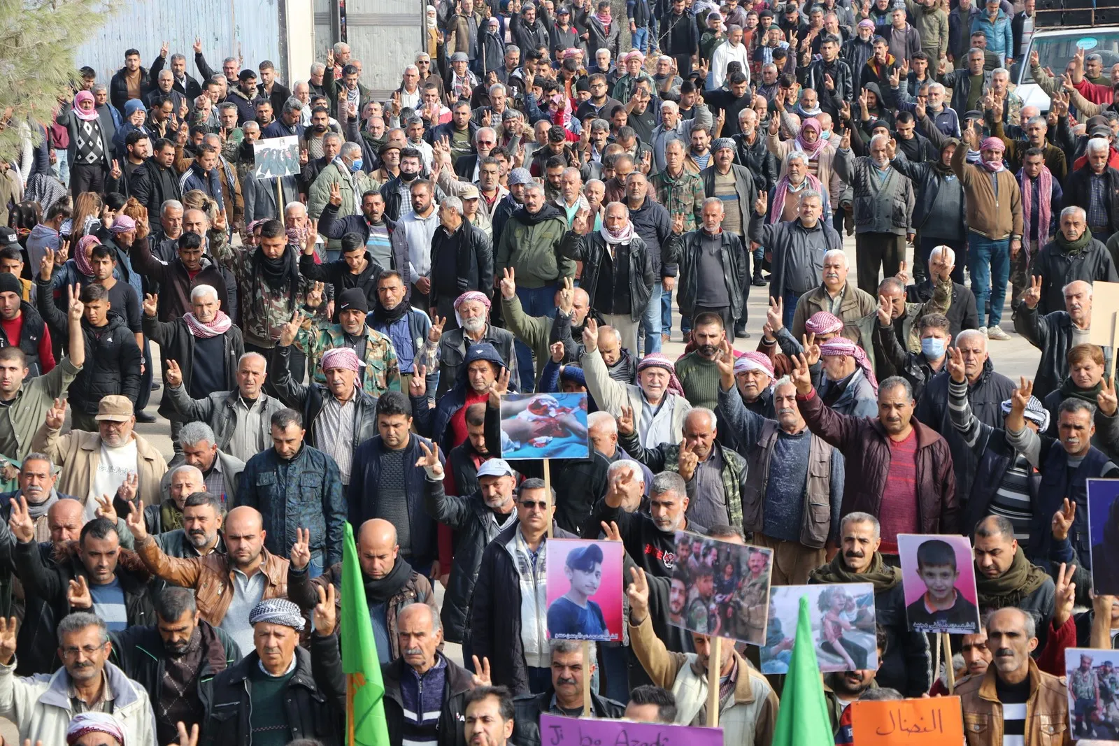 Li Şehba, Heleb û Kobanê mêr li hemberî tundiya li ser jinan li qadan bûn