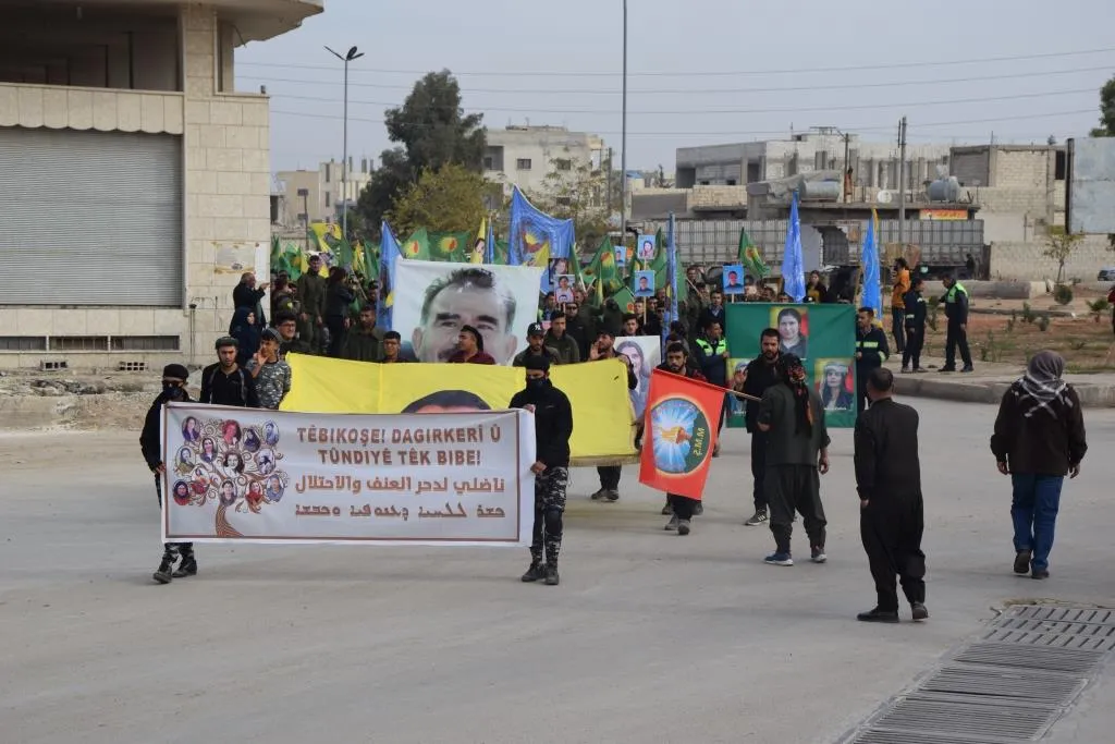 Li Şehba, Heleb û Kobanê mêr li hemberî tundiya li ser jinan li qadan bûn