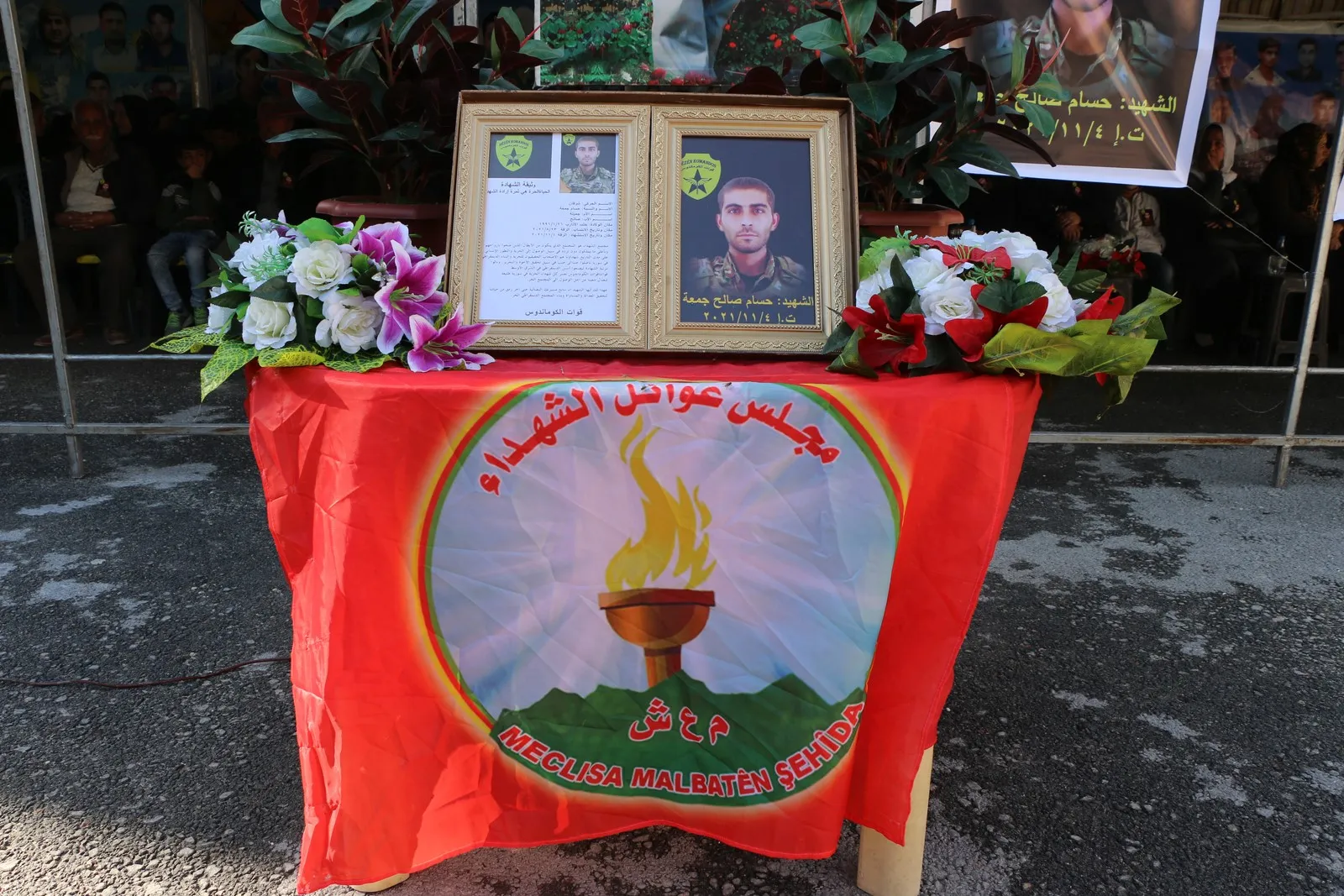 Li Helebê ji bo şehîd Şervan sersaxî hate xwestin