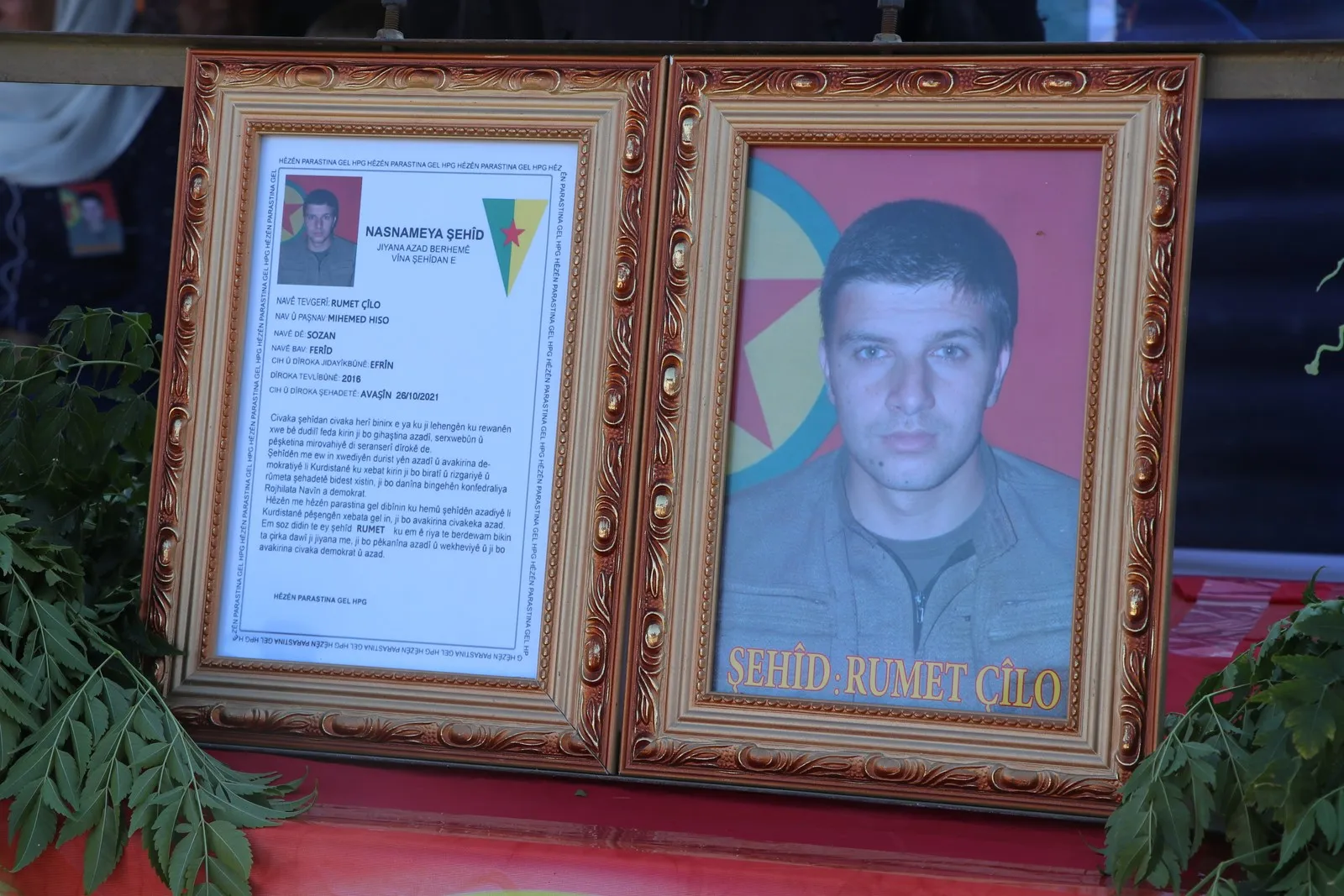 Şêniyên Efrînê sersaxî ji malbata şehîd  Rûmet Cîlo re xwest