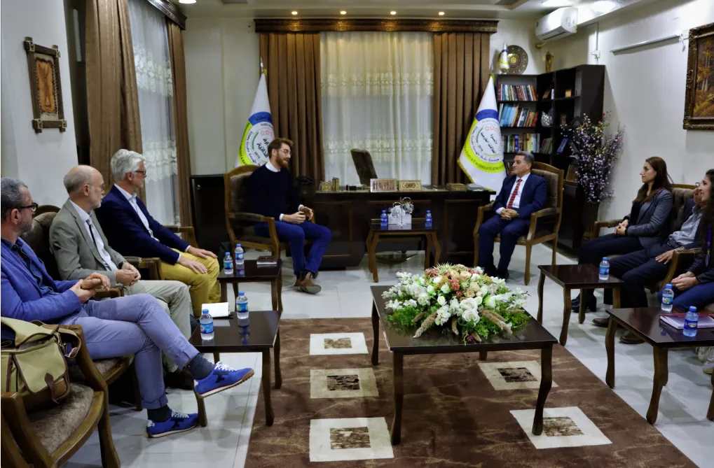 Şandeyek ji Fransayê serdana Rêveberiya Xweser kir