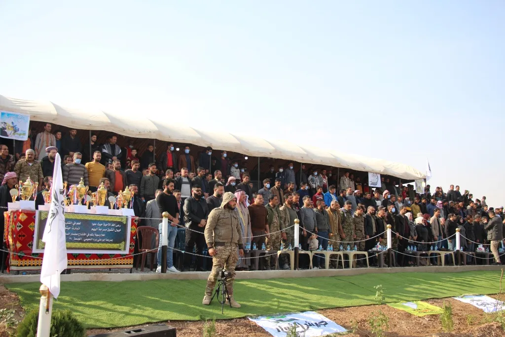 Li Minbicê pêşbirka hespên erebî yên esîl