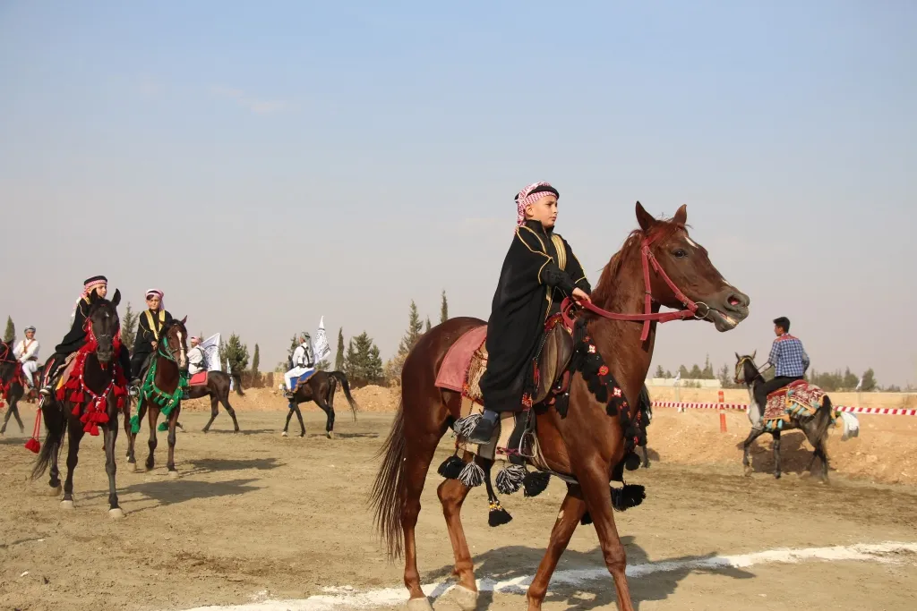 Li Minbicê pêşbirka hespên erebî yên esîl
