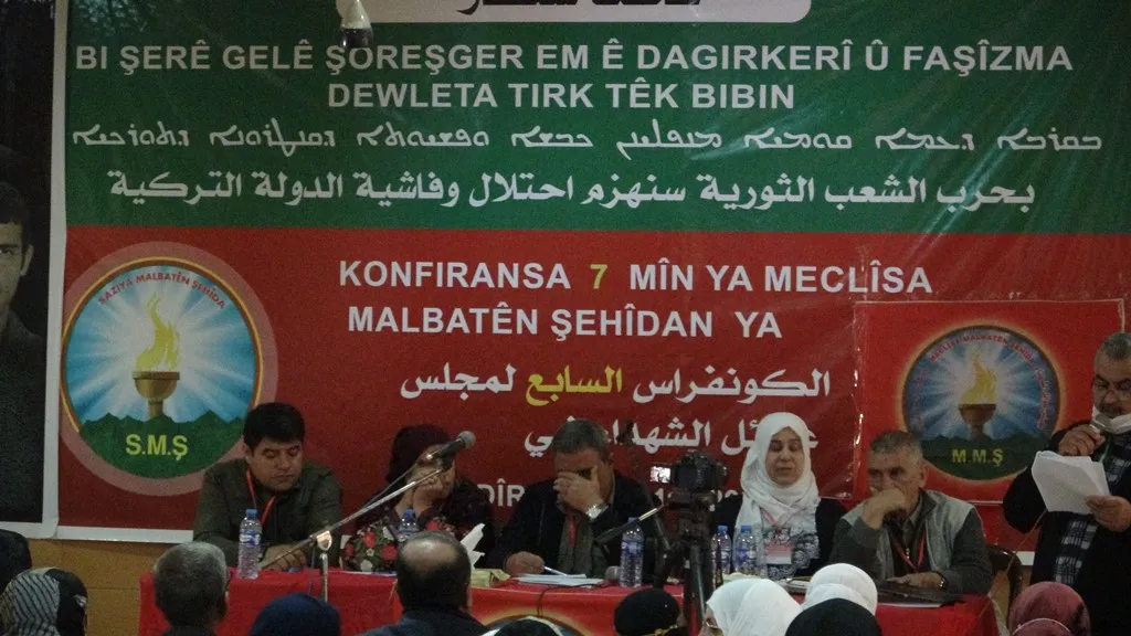 Meclisa Malbatên Şehîdan a Dêrikê konferansa xwe ya 7'emîn li dar xist