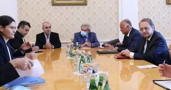 Îlham Ehmed bi Lavrov û Bogdanov re hevdîtin pêk anî