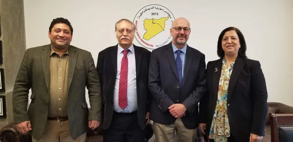 Cîgirê nû yê nûnerê Amerîkayê bo Sûriyê serdana nûnertiya MSD kir
