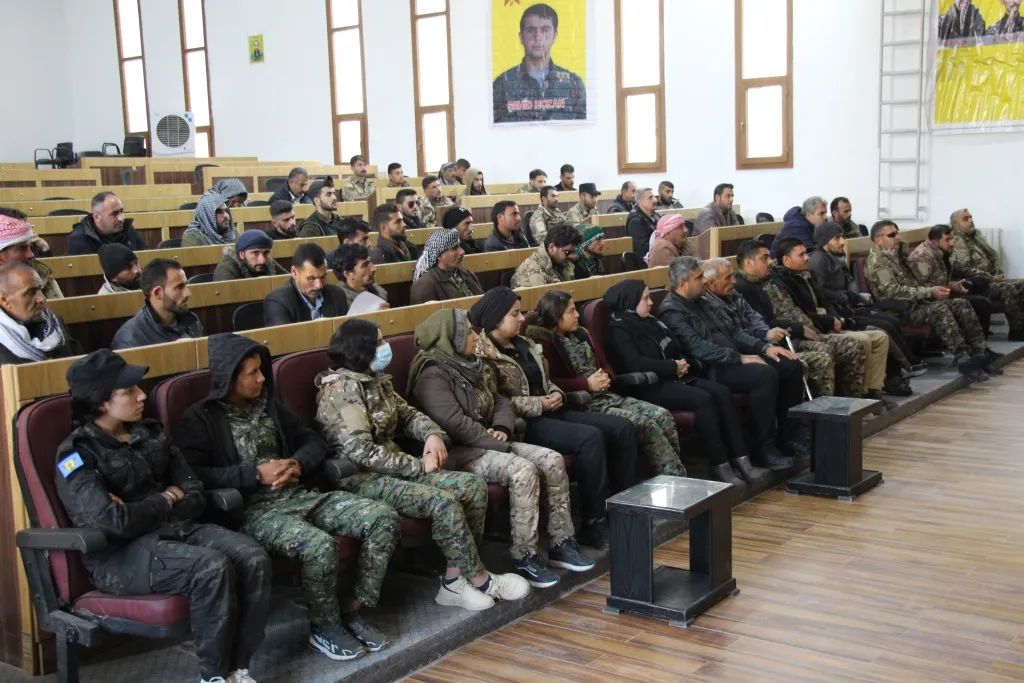 Konferansa birîndarên şer li Minbicê hat lidarxistin