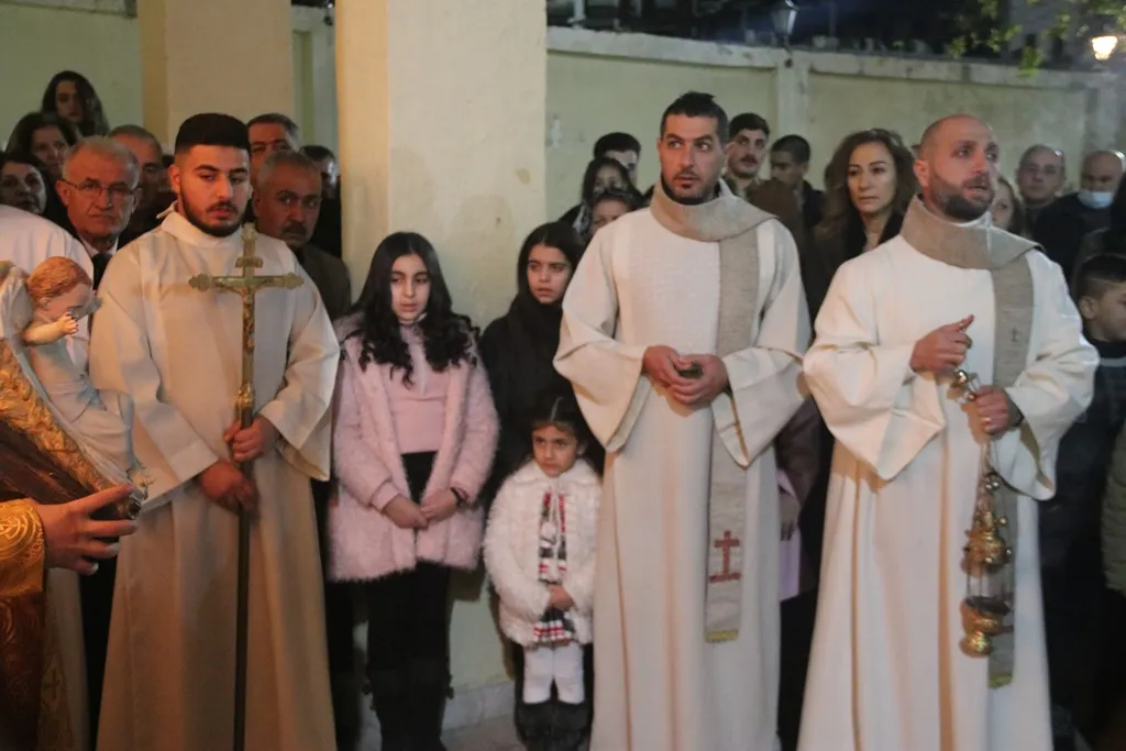 ​​​​​​​Keldanên Dêrikê jidayîkabûna Mesîh pîroz kir