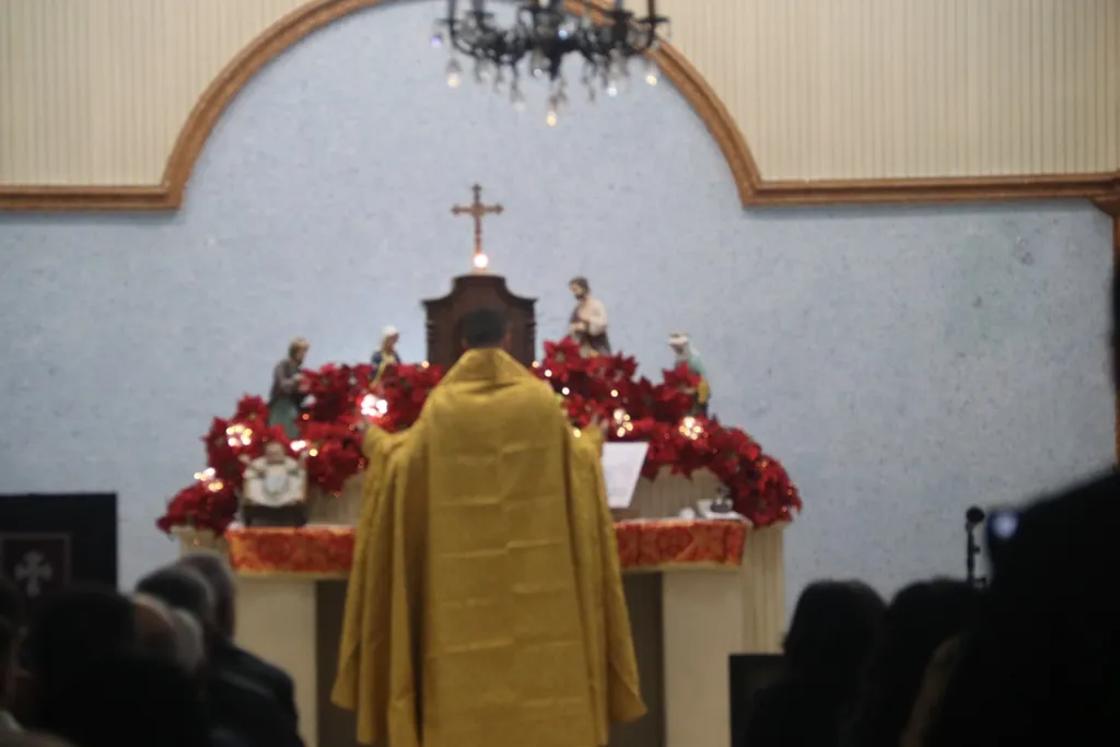 ​​​​​​​Keldanên Dêrikê jidayîkabûna Mesîh pîroz kir