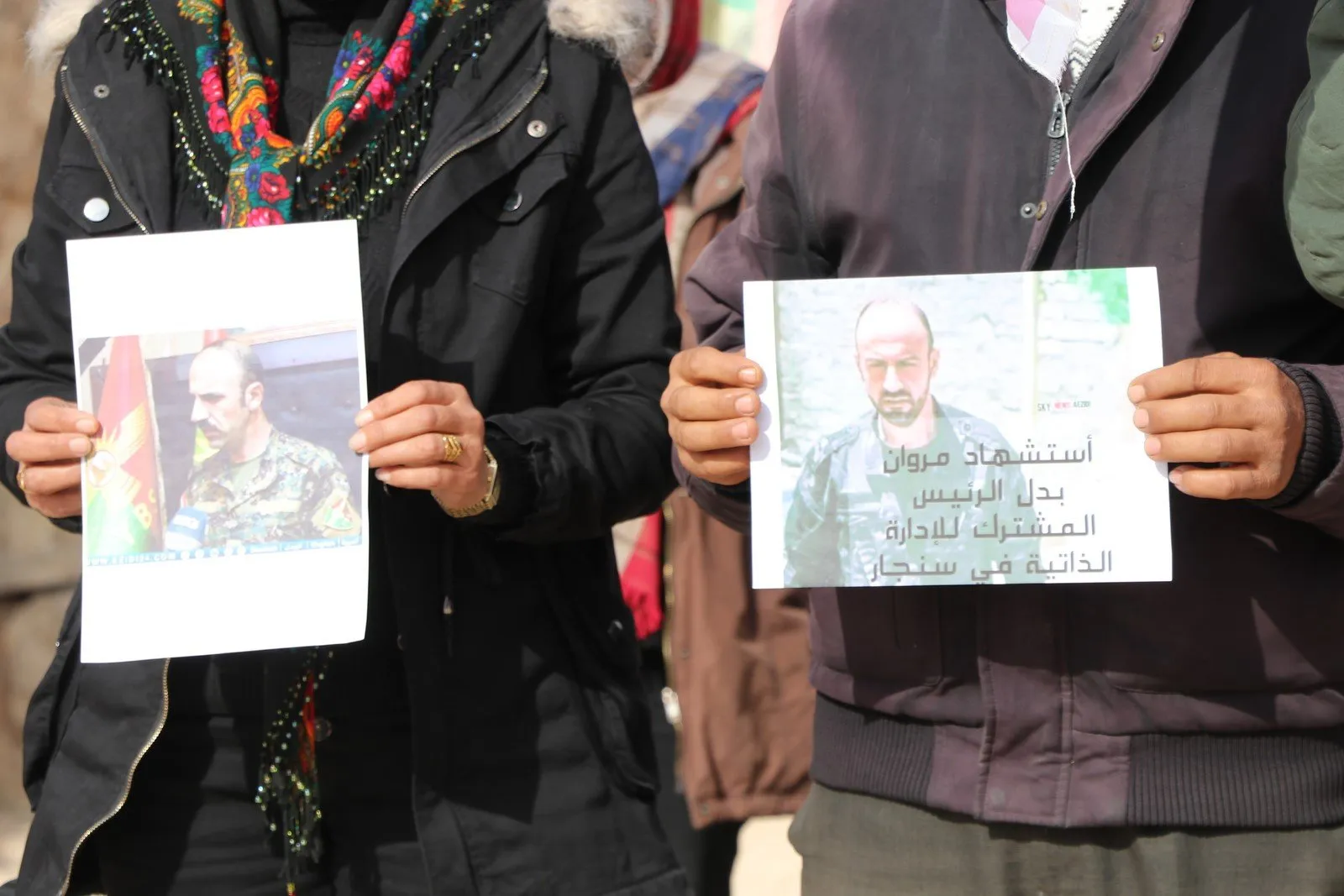 Êzidiyên Efrîn û Helebê sûcê li dijî Merwan Bedel şermezar kir