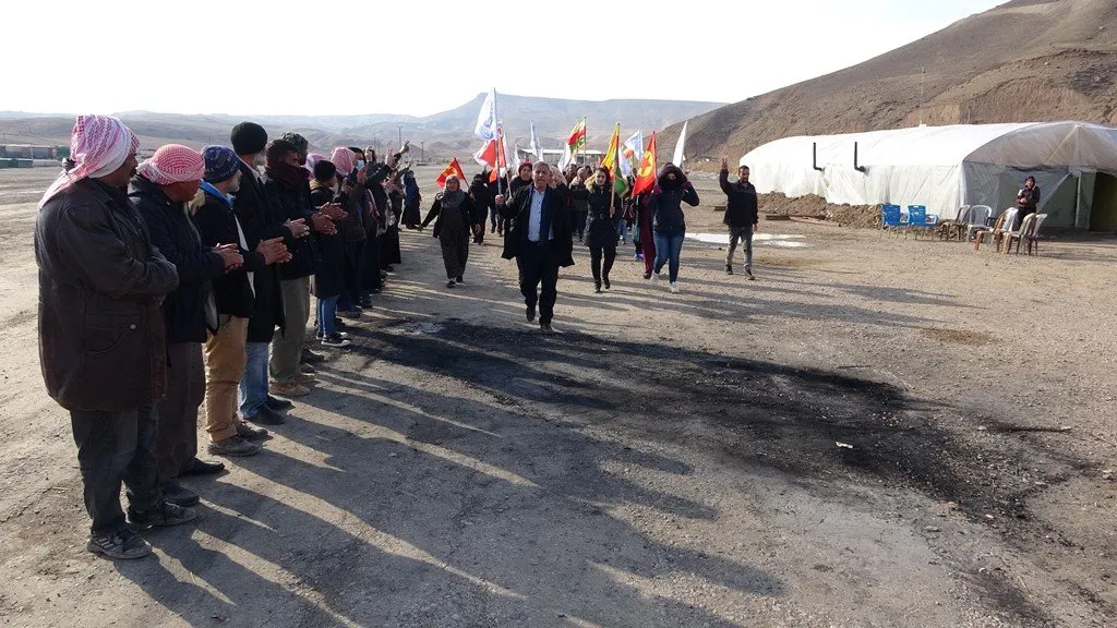 Saziyên TEV-DEM'ê yên Hesekê çalakiyê li Sêmalkayê dewr girtin