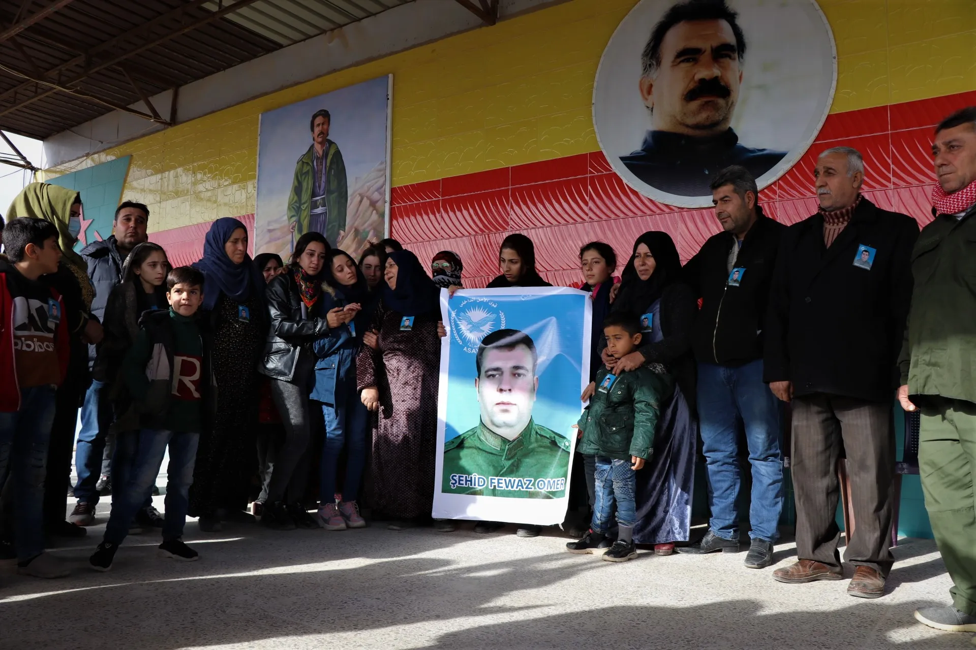 Şehîd Fewaz Omer bi merasîmeke biheybet hat oxirkirin