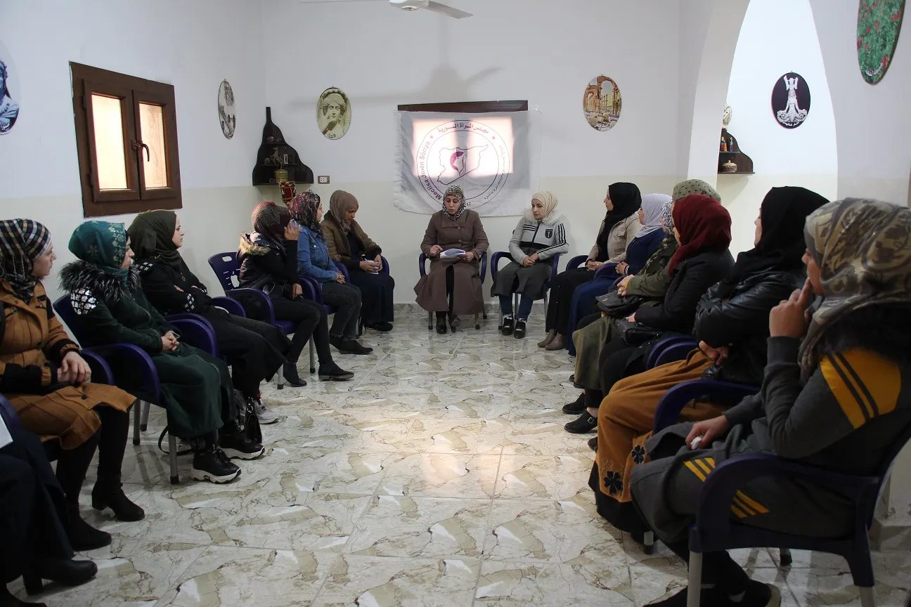 Meclisa Jinan a Sûriyê li Minbicê civînek li dar xist