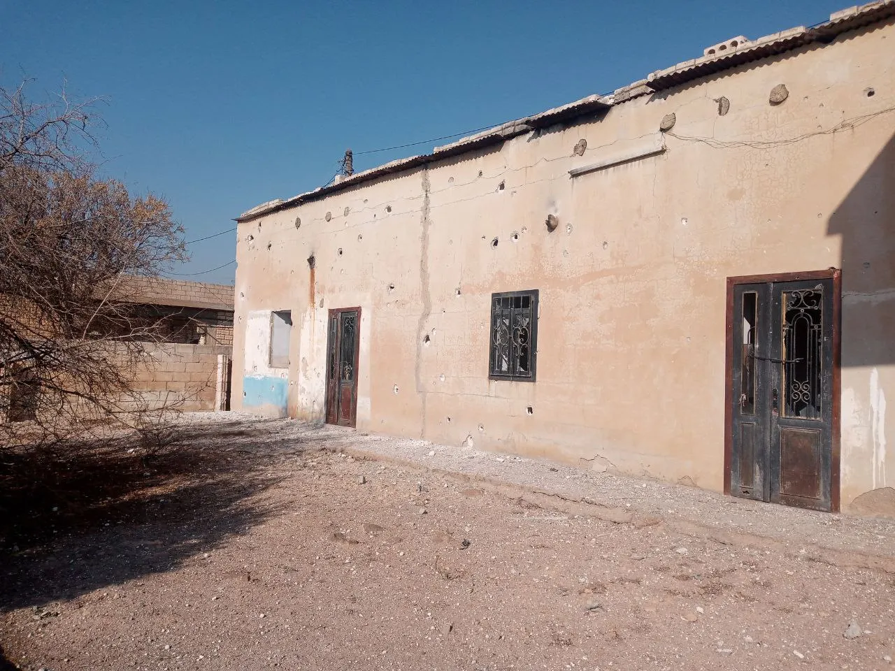 Dîmenê wêraniya ji ber êrişên li ser Zirganê