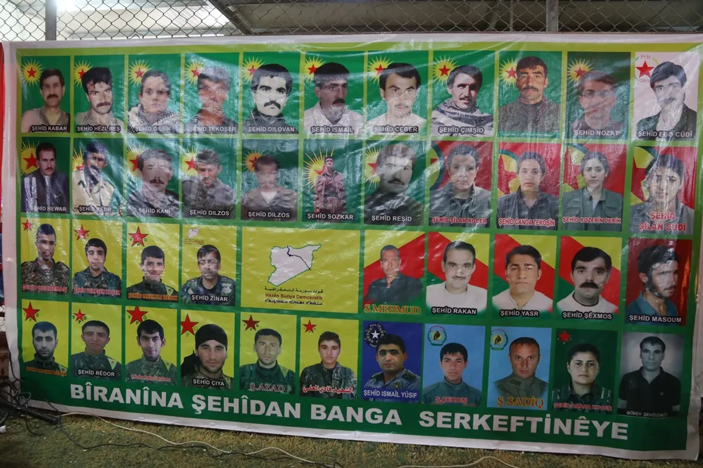 Meclisa Malbatên Şehîdan 151 şehîdên Dêrikê bi bîr anîn