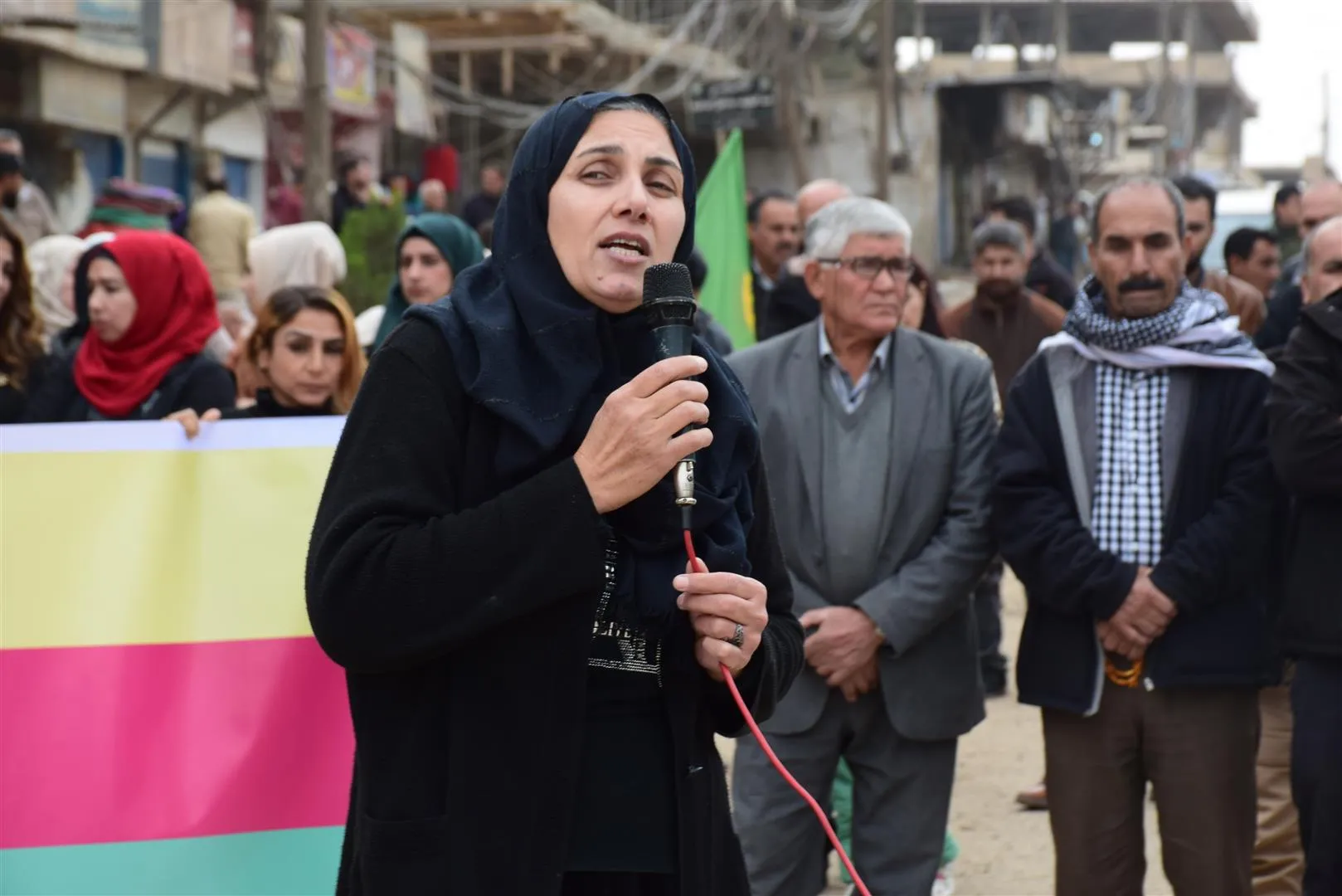 Êrişa li ser Şengalê û tecrîda li ser rêber Ocalan hatin şeremzarkirin