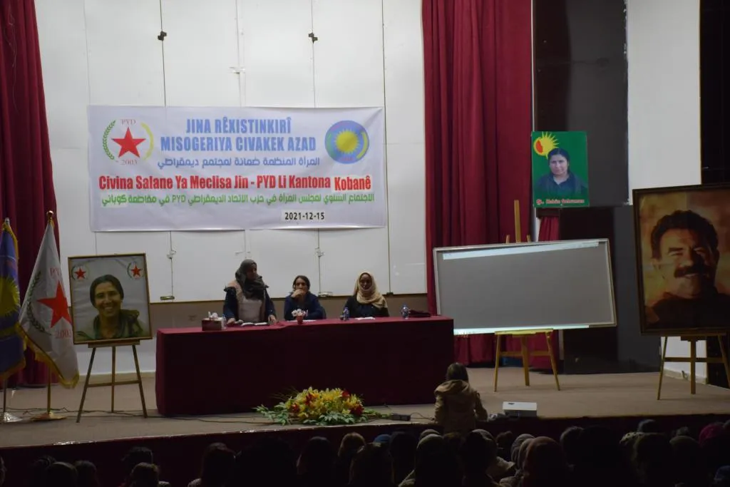 Meclisa Jinan a PYD`ê ya Kobanê civîna xwe ya sale li dar xist