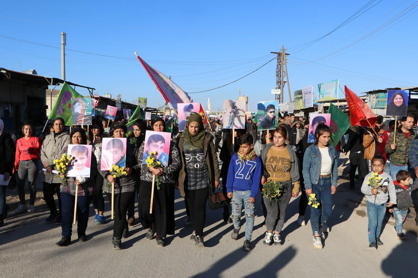 Bi meşeke girseyî komkujiya li Til Rifetê hate şermezarkirin