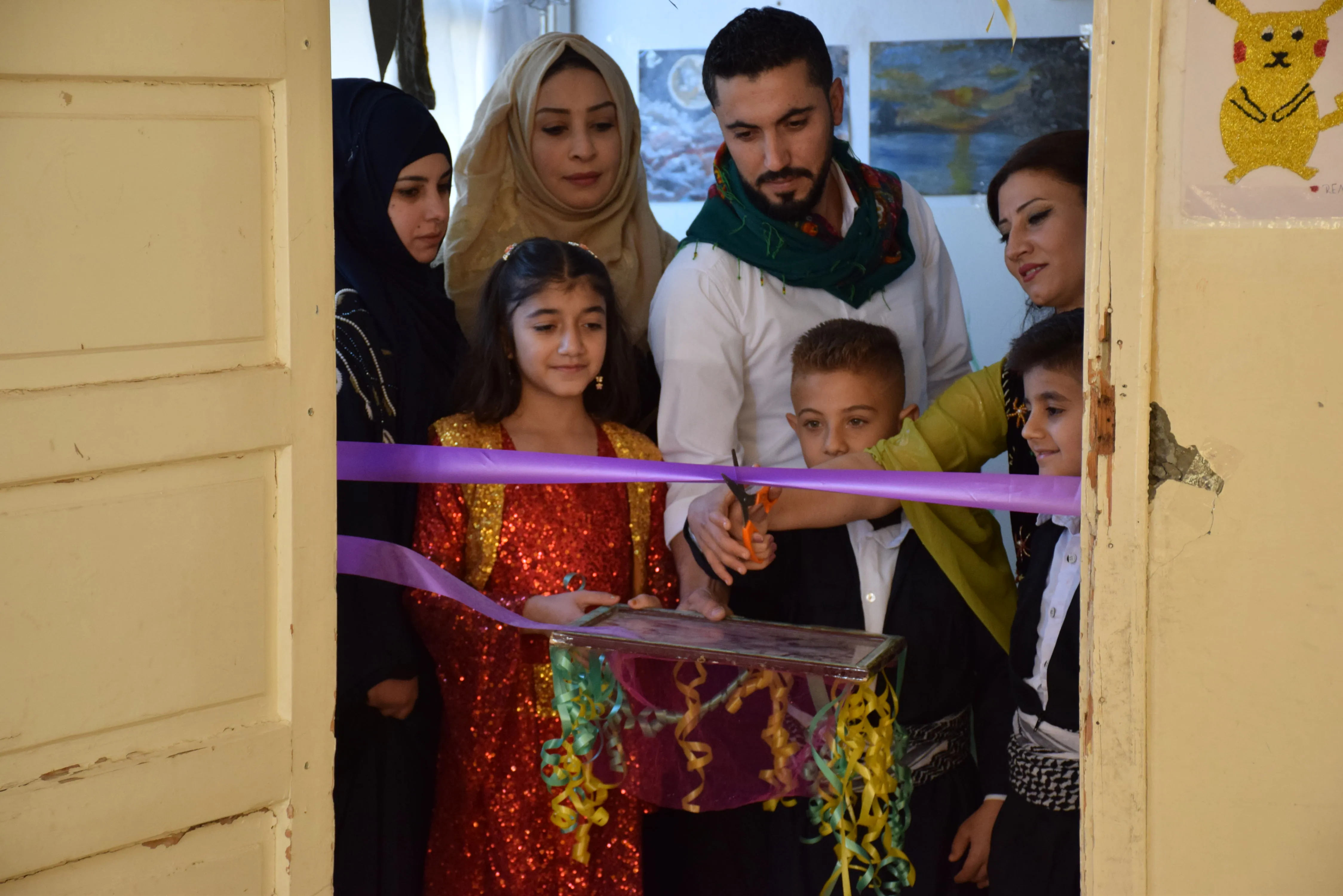 Li Tirbespiyê pêşangeha hunerên xwendekaran