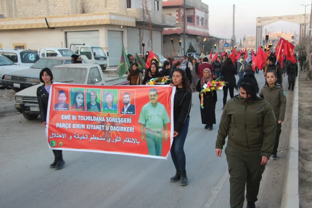 Şêniyên Kobanê 207 şehîdên meha Kanûnê bi bîr anîn