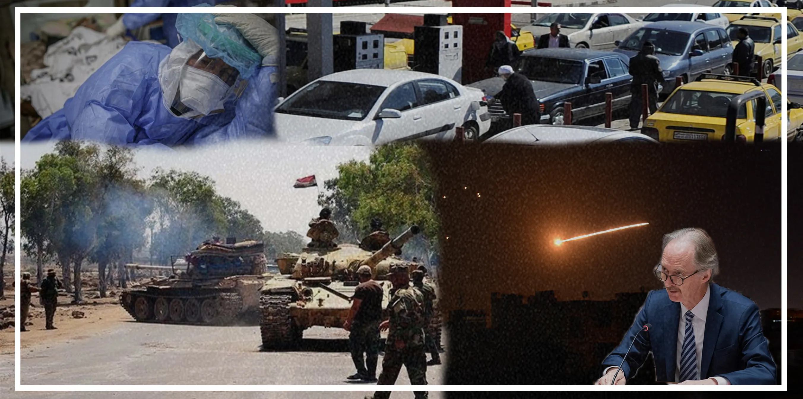 Panoramaya Sûriyê ya 2021'an: Krîza siyasî û aborî girantir bû, şer bê navber dewam kir