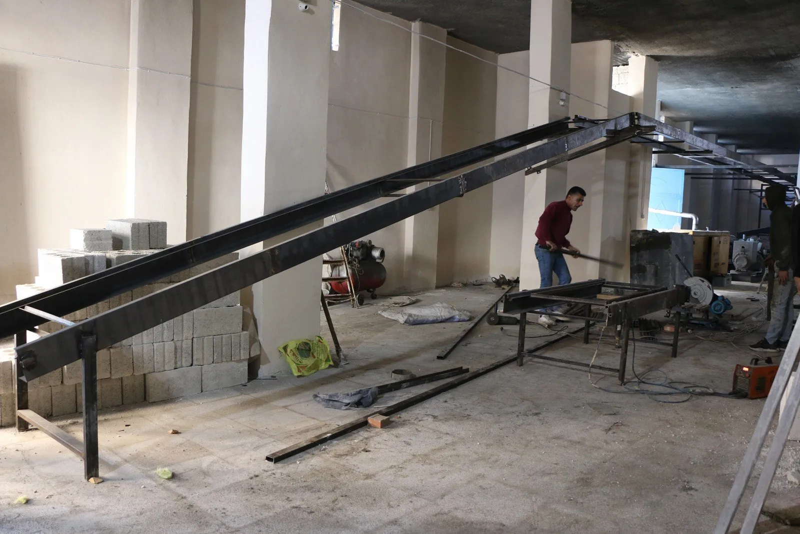 Li taxa Şêxmeqsûd ya Helebê firneyek nû tê amamdekirin