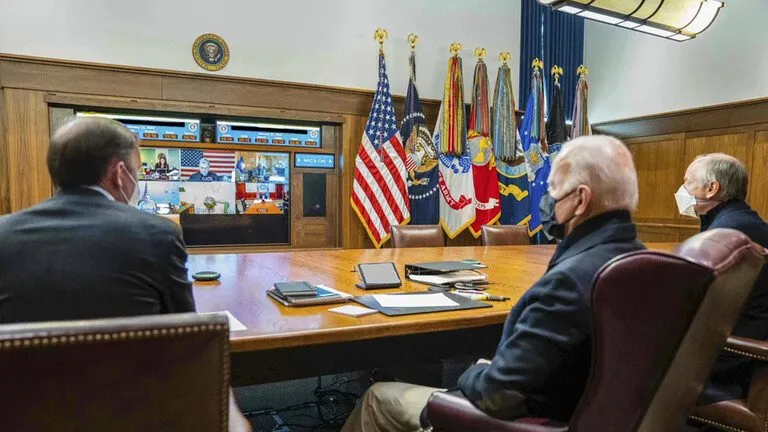 Biden: Ger Rûsya destwerdana Ukraynayê bidomîne em ê tedbîrên tund li dijî wê bigirin