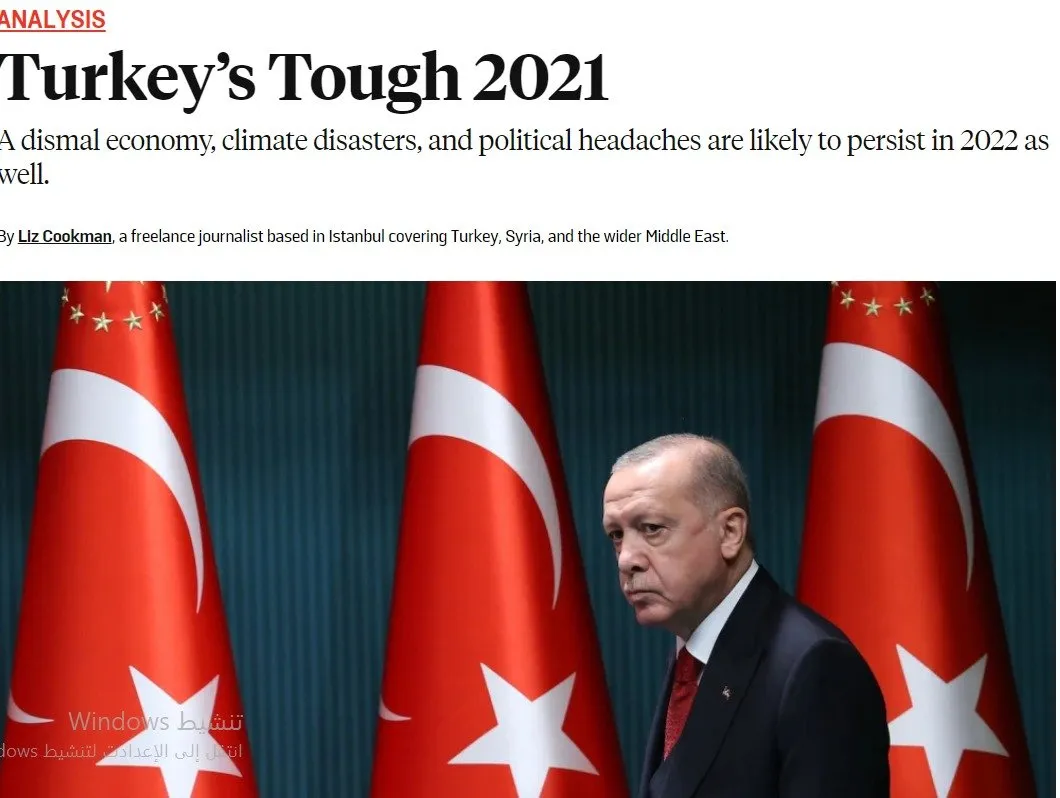 Foreign Policy: Sala nû wê li ser Tirkiyê hîn dijwartir be