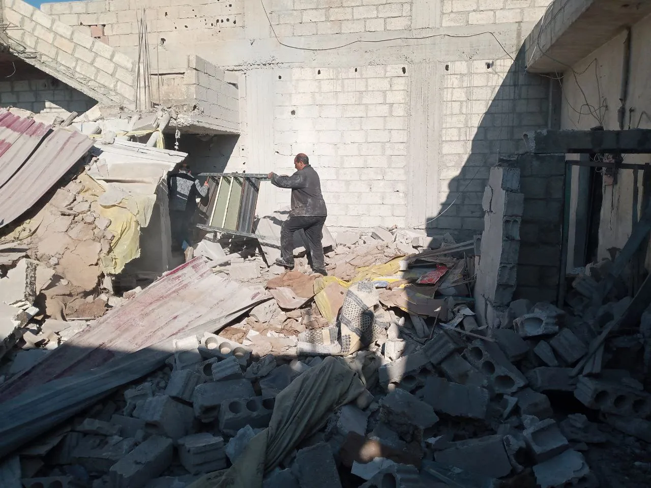 Bîlançoya bombebarana artêşa Tirk a li ser Zirganê