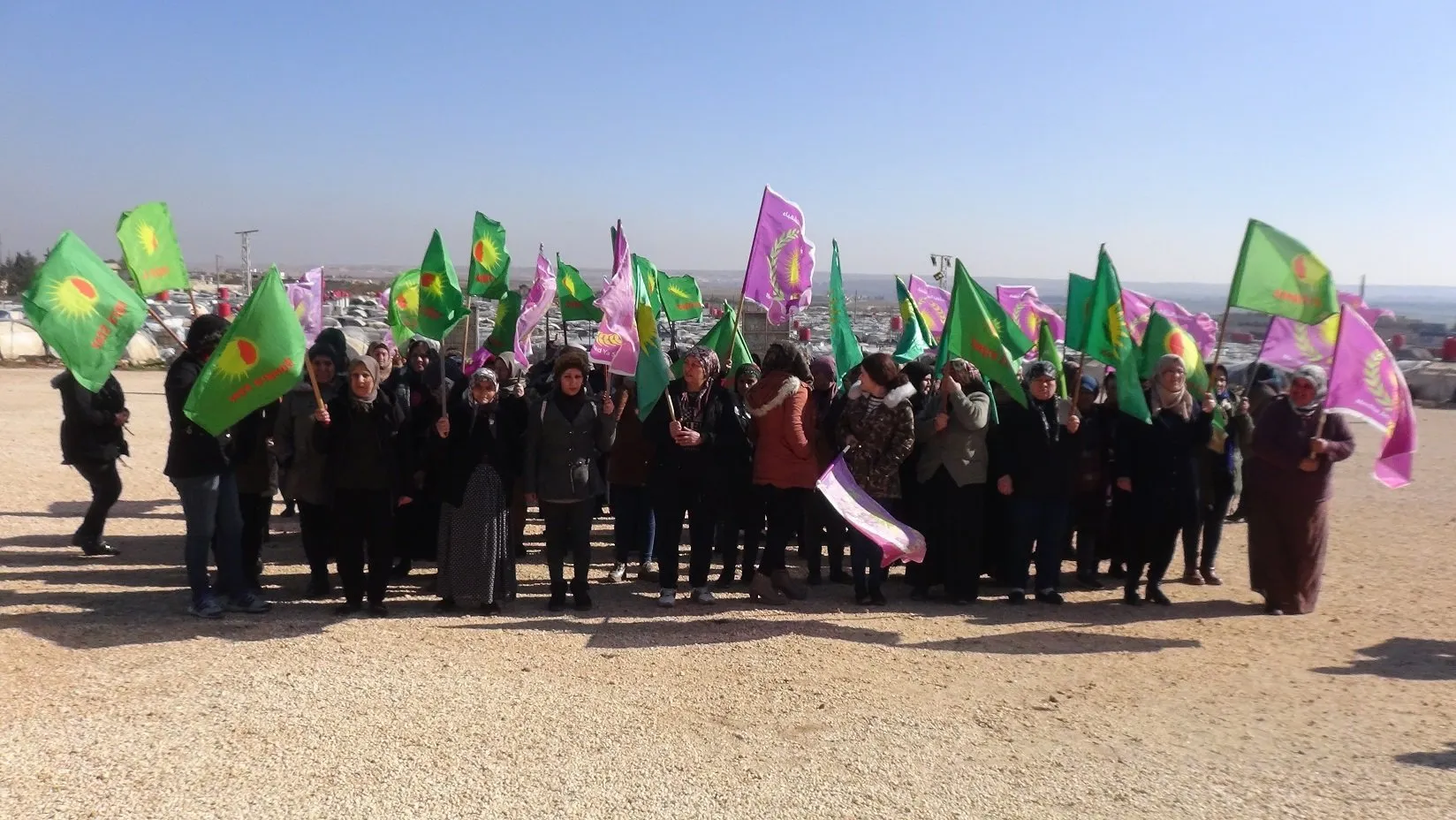 ​​​​​​​Jinên Efrîn û Şehbayê: Em bêdengiya li hemberî êrişan şermezar dikin