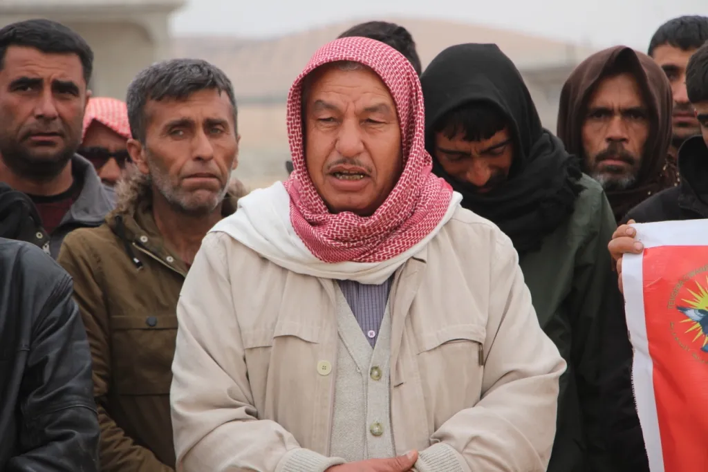Şêniyên Kobanê sersaxî da malbata şehîd Mesûd Îbrahîm