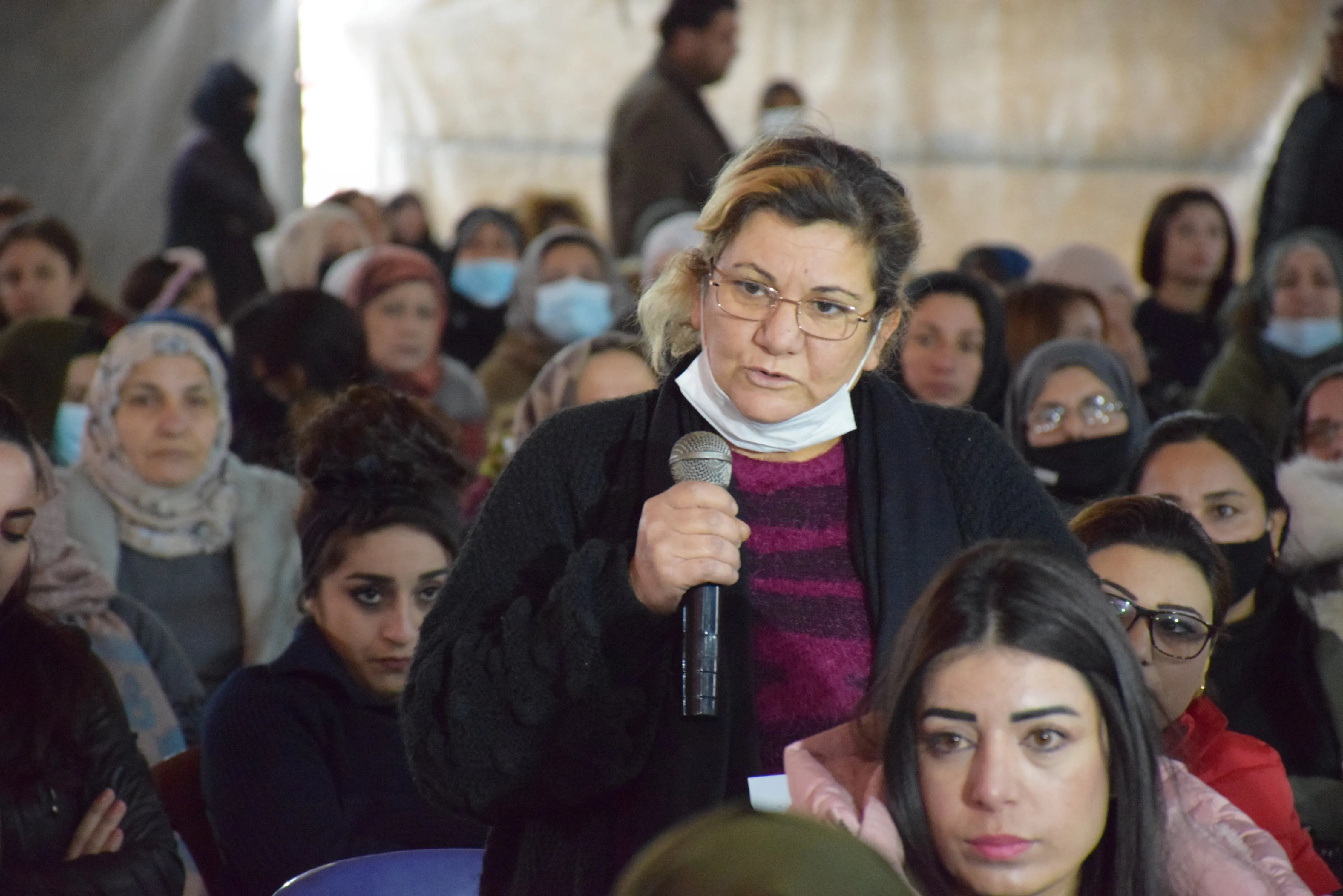 Di civînan de Rêveberiya Xweser soza pêkanîna daxwazên şêniyan da