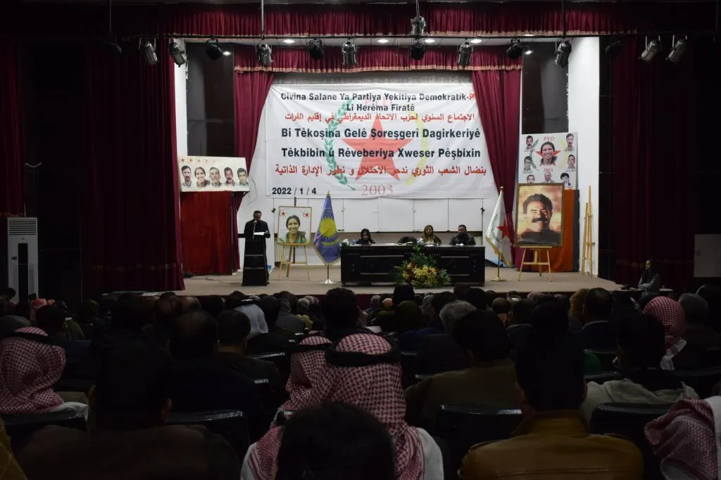 Rêxistina PYD'ê ya herêma Firatê civîna xwe ya salane li dar xist
