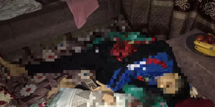 Li dijî mala berpirsekî Heşdî Şebî êriş: 3 zarok û jinek hatin qetilkirin