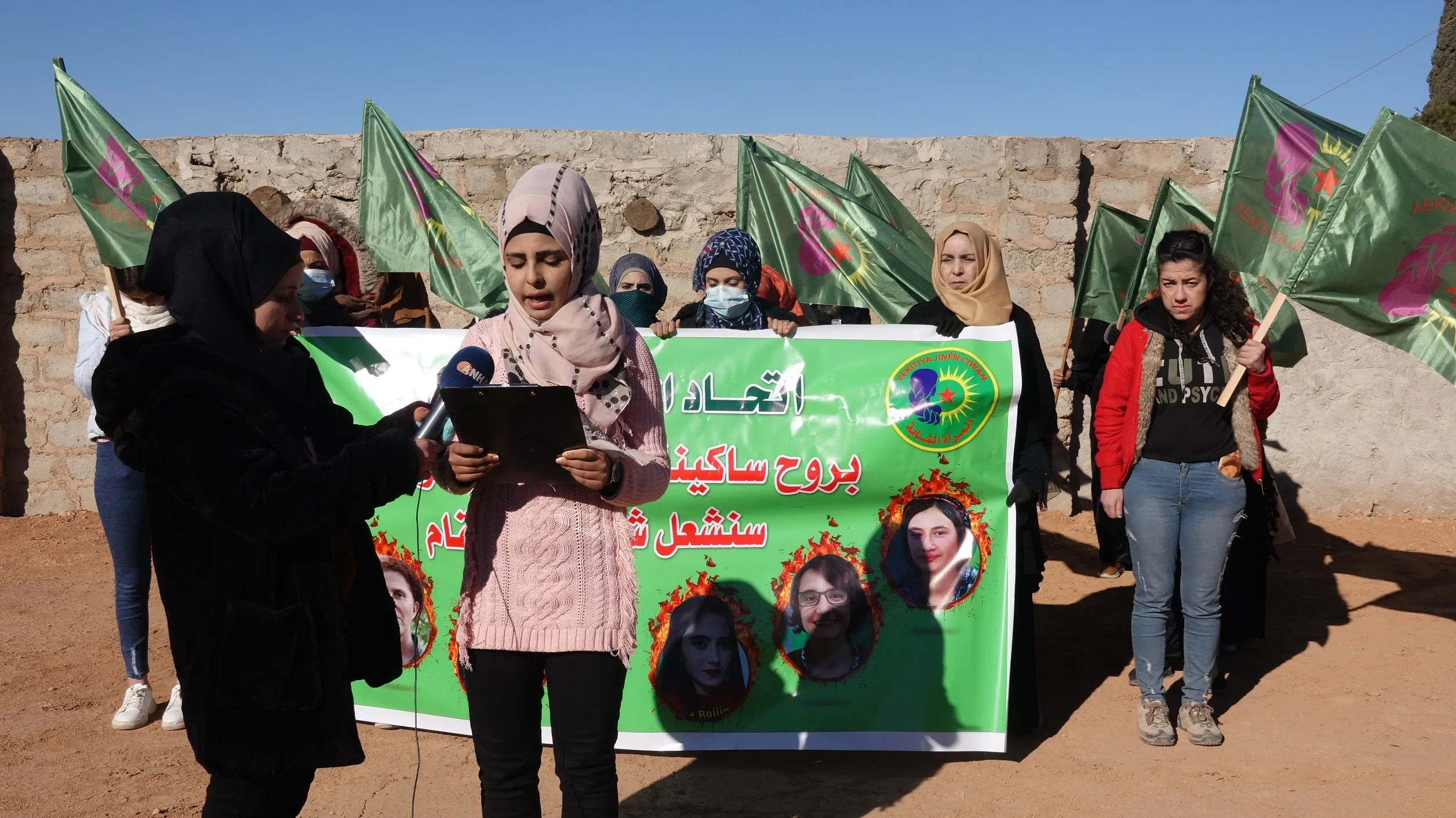 ​​​​​​​Li Kobanê û Tebqayê dagirkirina Efrînê hate şermezarkirin