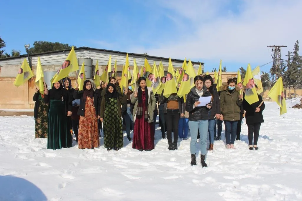 Li bajar û navçeyên kantona Hesekê çalakiyên ji bo Efrînê