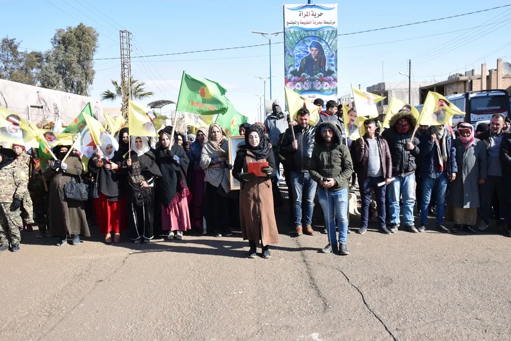 Li bajar û navçeyên kantona Hesekê çalakiyên ji bo Efrînê