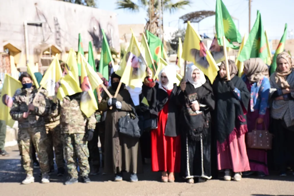 Li bajar û navçeyên kantona Hesekê çalakiyên ji bo Efrînê