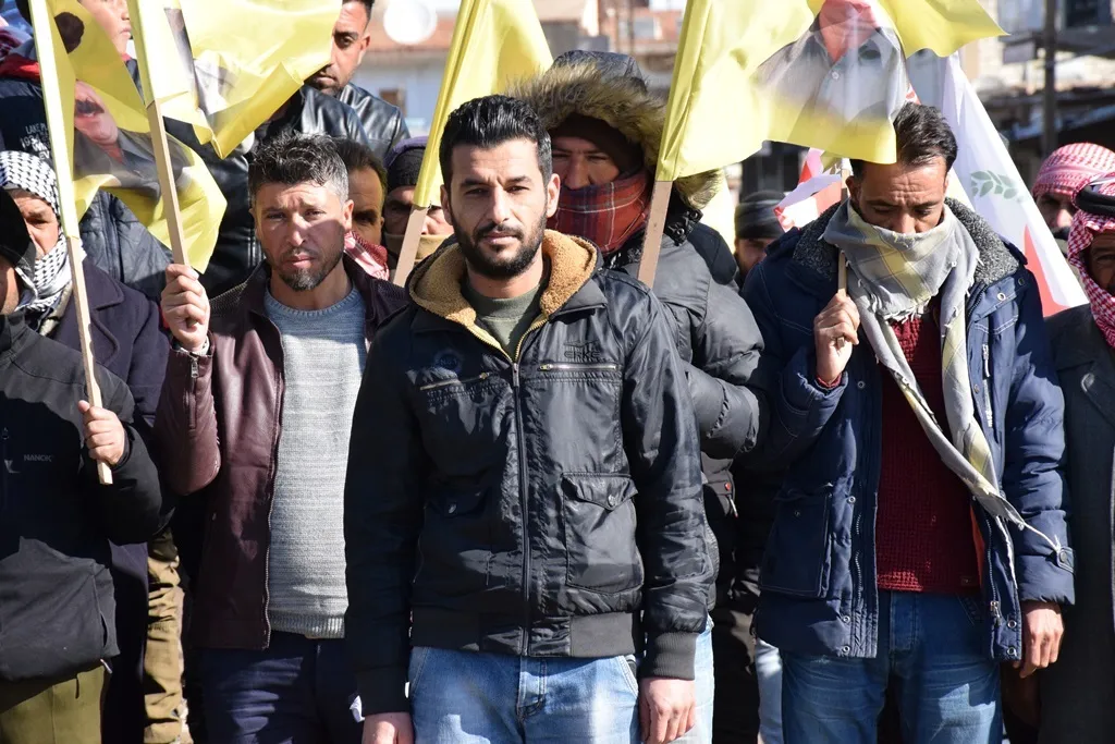 Li bajar û navçeyên kantona Hesekê çalakiyên ji bo Efrînê