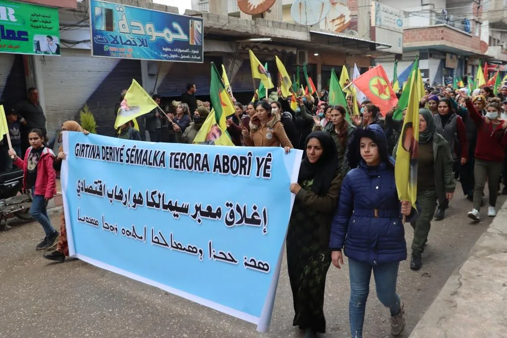 Şêniyên Hesekê Ii dijî girtina deriyên sînor daketin qadan