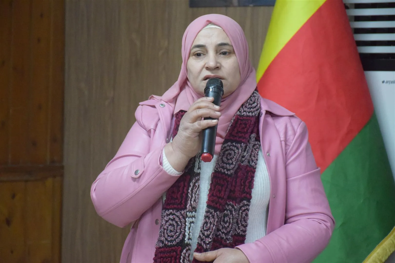 Têkoşîna Kongra Star û jineke filistînî