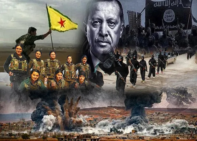 ​​​​​​​Di salvegera rizgarkirina Kobanê de.. dewleta Tirk tola DAIŞ`ê hiltîne