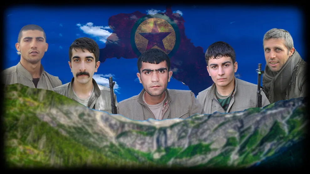 HPG`ê nasnameya 5 şehîdan eşkere kir