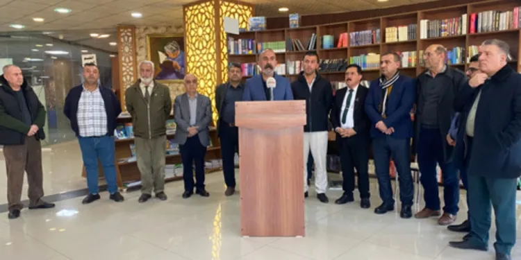 Rewşenbîr û siyasetmedaran li Kerkûkê kampanya Ji kurdan re edalet ragihand