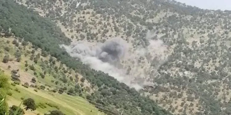Dewleta Tirk herêma Biradostê ya Başûr bombebaran kir
