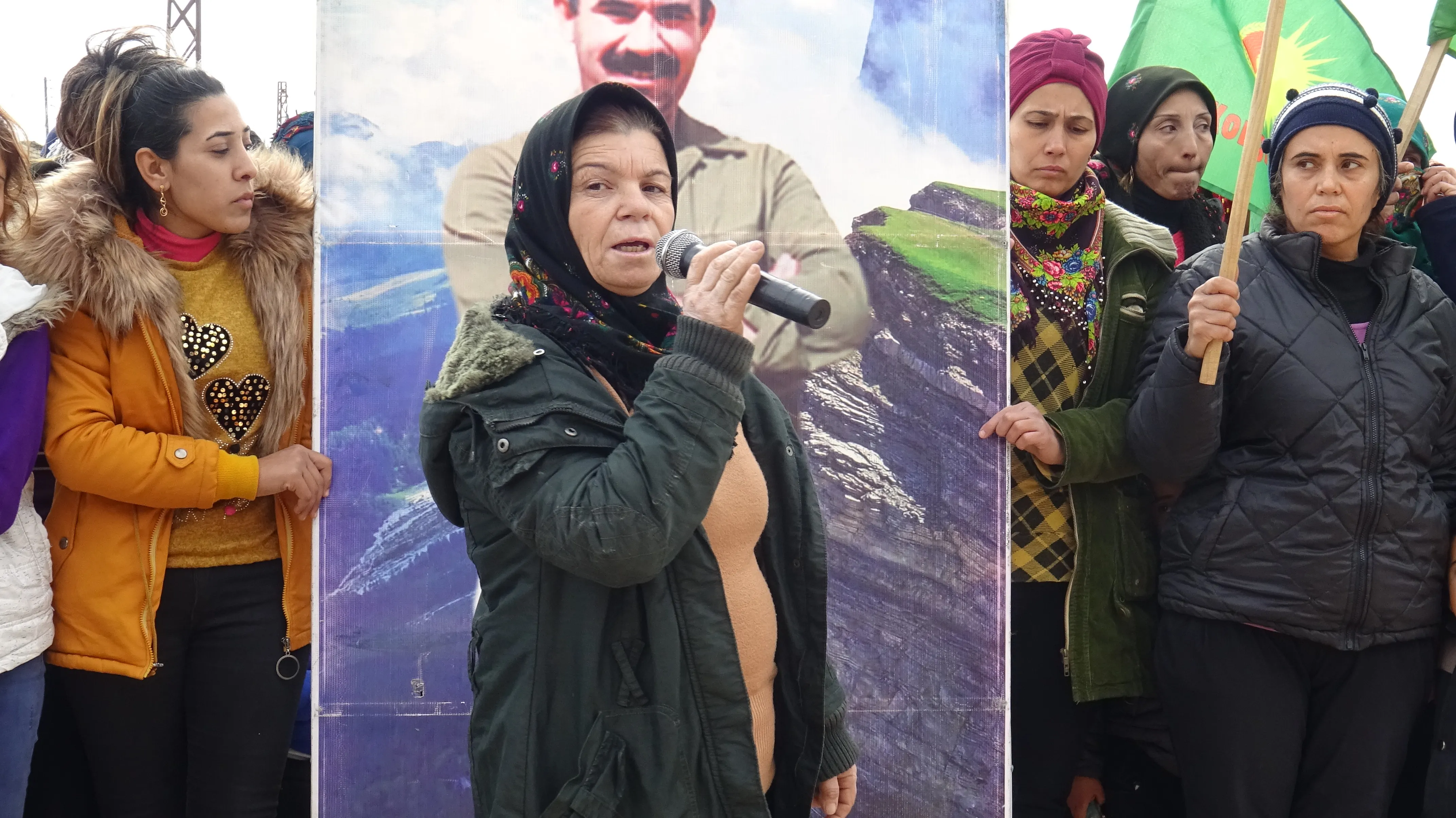 Kongra Star a herêma Efrînê meşek li dar xist